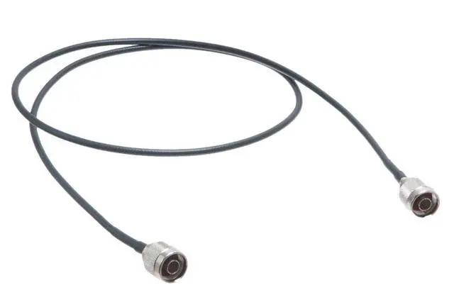 Alt view image 4 of 4 - 25 Foot N Male to N Male Times Microwave LMR 240 Ultraflex 50 Ohm Antenna Cable Assembled