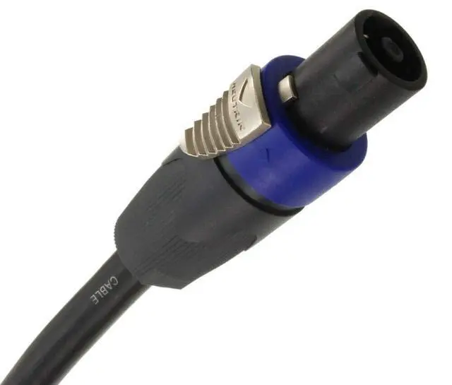 Alt view image 3 of 4 - CablesOnline, 6ft 12AWG 4-Pole Neutrik SpeakOn to 2-Dual Banana Preminum Speaker Cable, XR-K9206