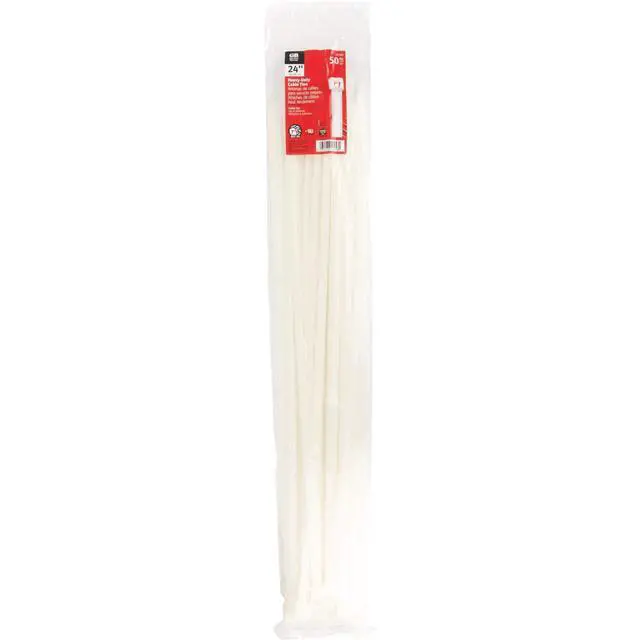 Alt view image 2 of 2 - L-24-175-9-L Cable Tie 175 lb 24" Nat (Pack of 50)