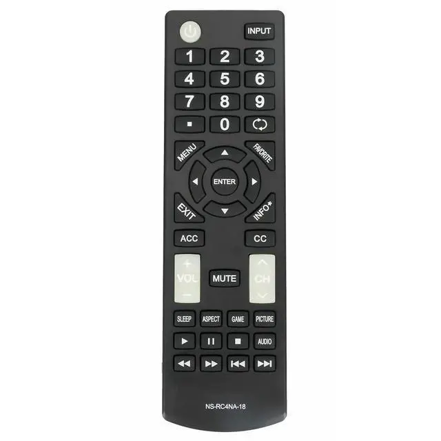 Alt view image 2 of 5 - NS-RC4NA-18 Replace Remote Control for TV NS-40D420NA16 NS-43D420NA18 | Eplacement TV Remote Control For Smart TV, No Pairing Or Setup Required, Perfect Substitute For Lost Or Broken Remotes