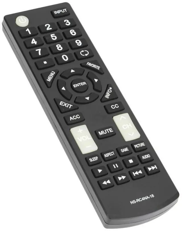 Main image of NS-RC4NA-18 Replace Remote Control for TV NS-40D420NA16 NS-43D420NA18 | Eplacement TV Remote Control For Smart TV, No Pairing Or Setup Required, Perfect Substitute For Lost Or Broken Remotes