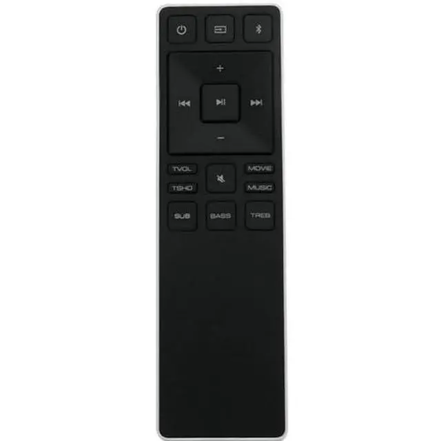 Alt view image 3 of 3 - XRS551-D Replacement Remote Control for Vizio Soundbar in Living Rooms or Rooms, Remote Control Size About 5 x 2 x 1 in, Replace Remote Compatible Models SB4051-D5 SB3851-D0 SB3820-C6 SB4451-C0