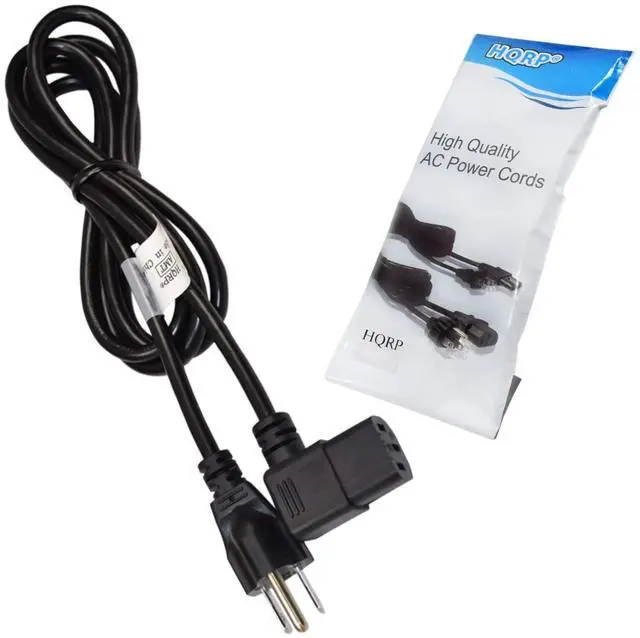 Main image of AC Power Cord Compatible with Samsung LN32A540P2DXZA LN32A550P3FXZA LN32A550P3FXZC LN32A650A1FXZA LN32B360C5DXZC LN32B460B2DXZA LN32B460B2DXZC HDTV TV LCD LED Plasma Mains Cable, UL Listed