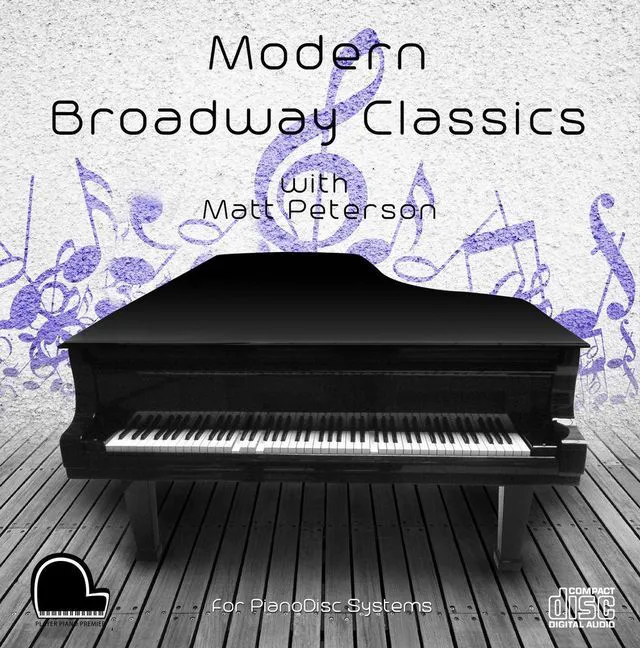 Main image of Modern Broadway Classics - PianoDisc Compatible Player Piano CD