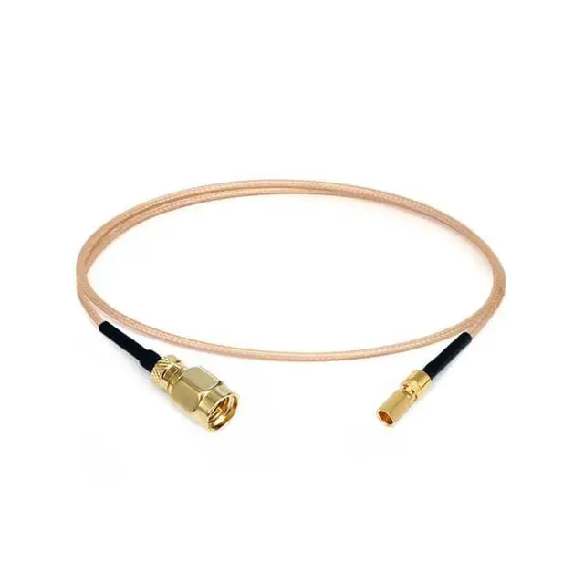 Alt view image 2 of 2 - RF Coaxial Cable Assembly, SMA Male to SSMC Female, RG178 Flexible, DC-3GHz (1200 mm)