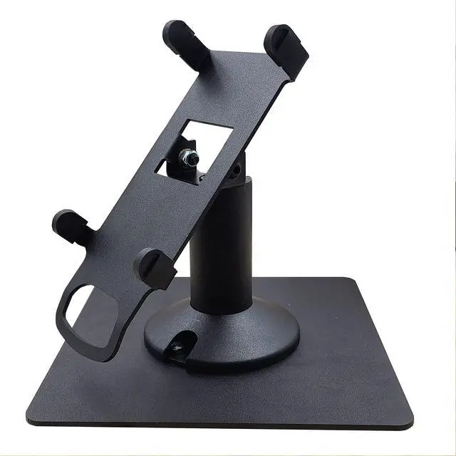 Alt view image 3 of 6 - Dejavoo QD2, QD4 & QD5 Low Freestanding Swivel and Tilt Stand with Square Plate