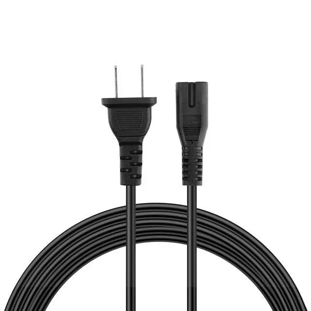Alt view image 3 of 4 - 2-Prong AC Power Cord Compatible with Samsung MX-ST90B MX-ST40B MX-ST50B MXT40 MX-T40 MX-T40/ZA MXT50 MX-T50 MX-T50/ZA MXT70 MX-T70 MX-T70/ZA Speaker