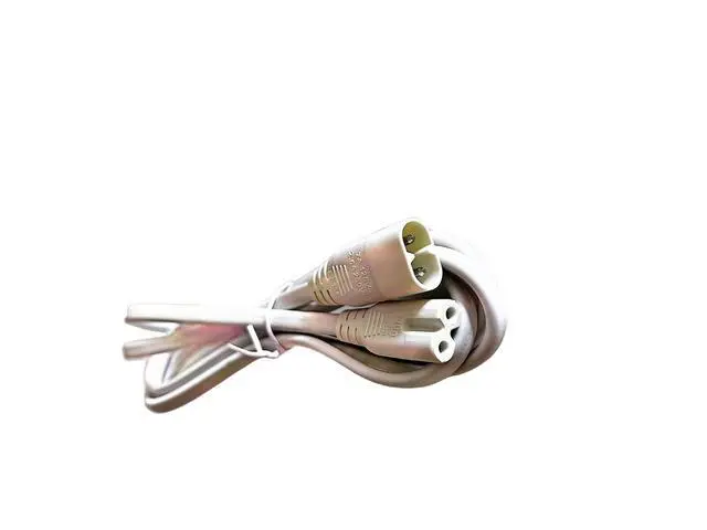 Alt view image 5 of 7 - C7/C8 Y-Splitter Power Cable Kit for Gondola LED Lighting | C7 to C8 Y-split + extension cable. Plug & play, fits gondola lighting systems. UL-rated