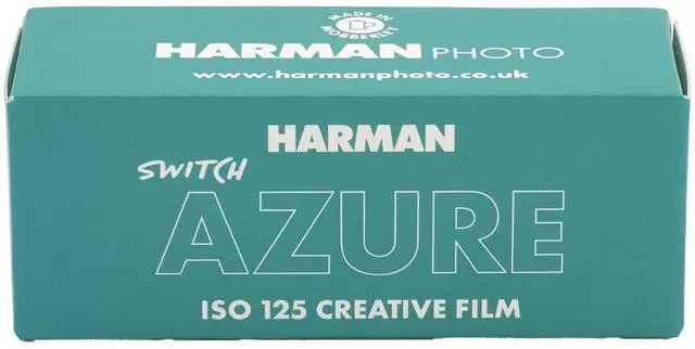Alt view image 3 of 5 - Switch Azure 125 Creative Color Negative 120 Roll Film, ISO | 125 ISO color negative film with 120 roll format for creative photography, color shifting and artistic effects