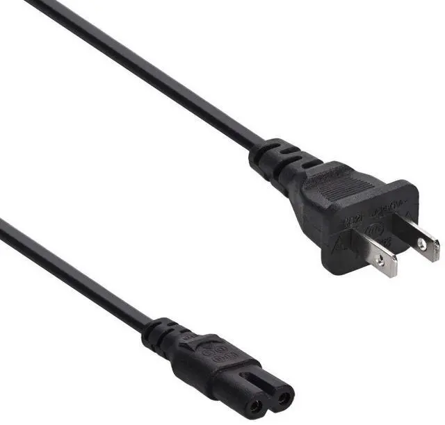 Main image of 6FT ® Premium Power Cord Compatible with Apple TV 1st, 2nd, 3rd, 4th, 5th Generation, 4K TV Replacement Power Cable