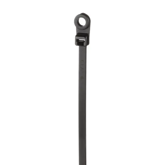 Alt view image 2 of 5 - PLC2S-S10-C0 Pan-Ty 7.9" Locking Clamp Tie #10 Screw 100pk Black | 7.9 Inches, 50 lb. Tensile Strength, Holds up to 1.84" Bundle, #10 Screw, Made from UV/Weather-Resistant Nylon 6.6