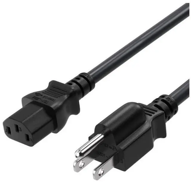 Main image of 3-Prong 110V- 240V AC Power Cord Charging Cable Compatible with YeeSite Snow Machine Snowflake Making Machine 800W Artificial Fake Snow Machine Power Supply