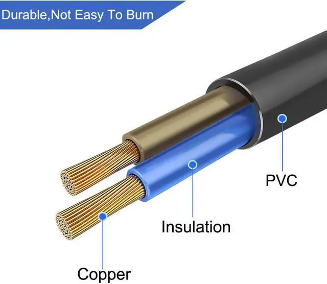 Alt view image 3 of 4 - 3-Prong 110V- 240V AC Power Cord Charging Cable Compatible with YeeSite Snow Machine Snowflake Making Machine 800W Artificial Fake Snow Machine Power Supply