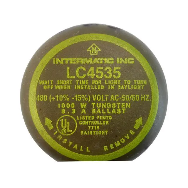 Alt view image 2 of 2 - Lc4535 Photocell, Low Cost Locking Type Photo Control, Thermal Type - 480V
