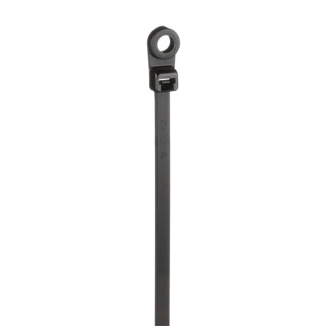Alt view image 3 of 5 - PLC2S-S10-C0 Pan-Ty 7.9" Locking Clamp Tie #10 Screw 100pk Black | 7.9 Inches, 50 lb. Tensile Strength, Holds up to 1.84" Bundle, #10 Screw, Made from UV/Weather-Resistant Nylon 6.6