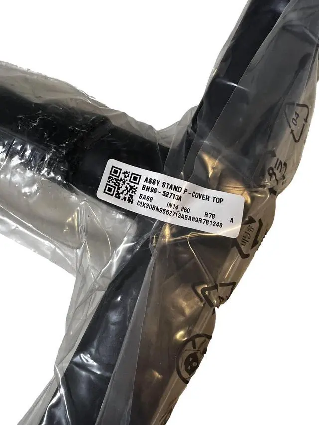 Alt view image 7 of 7 - OEM Replacement TV Stand Legs fit for Samsung AU8000 Crystal UHD Smart TVs (UN75AU8000, UN75AU8000FXZA, UA75AU8000UXQR), Screws Not Require