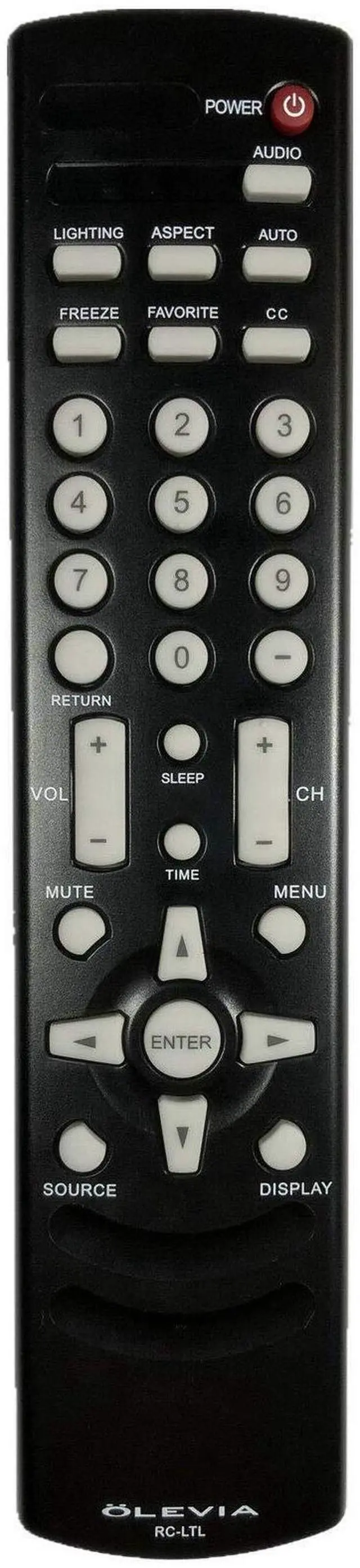 Main image of Remote Control RC-LTL for OLEVIA TV 232S 232V 237-S11 237-T11 237-T12 237T