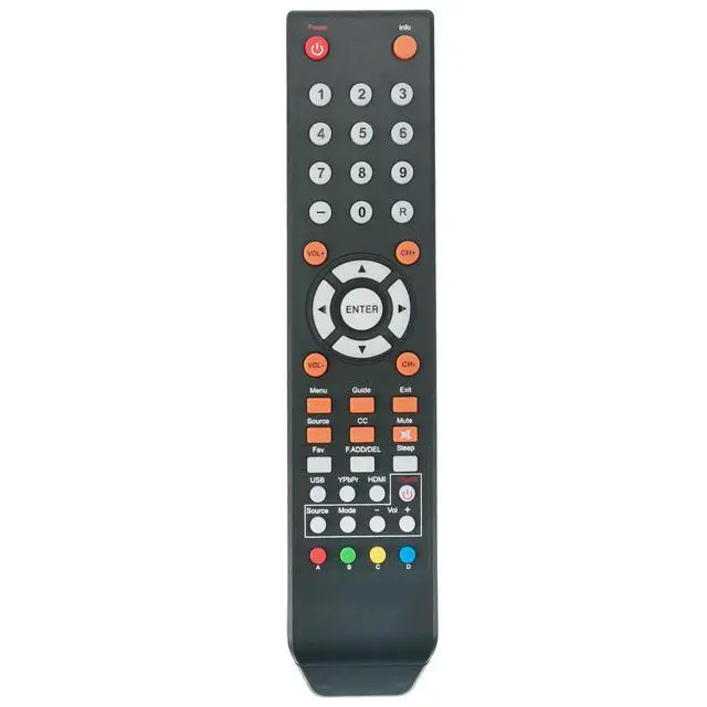 Alt view image 2 of 3 - Replacement Remote Control Controller for Sceptre U650CV-U U650CV-UMRD U650CV-UMC 65" 4K Ultra HD 2160p LED HD TV