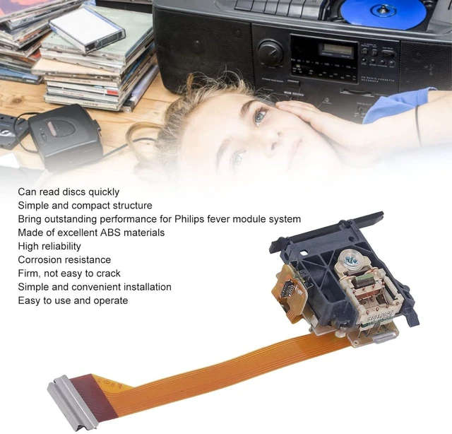 Alt view image 7 of 7 - Optical Pickup Lens Head Quick Read Optical Discs Suitable for CD Pro 2 LF VAU1254 VAU1255 VAU1252