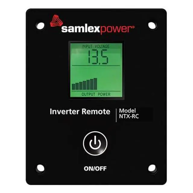 Alt view image 2 of 3 - Samlex NTX-RC Remote Control with LCD Screen