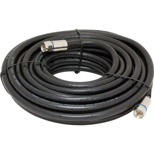Alt view image 2 of 6 - SiriusXM Satellite Radio 50 Foot RG6 Coaxial Cable Antenna Cable Extension Kit Works with All Sirius, XM and SiriusXM Radio Receivers and Boomboxes