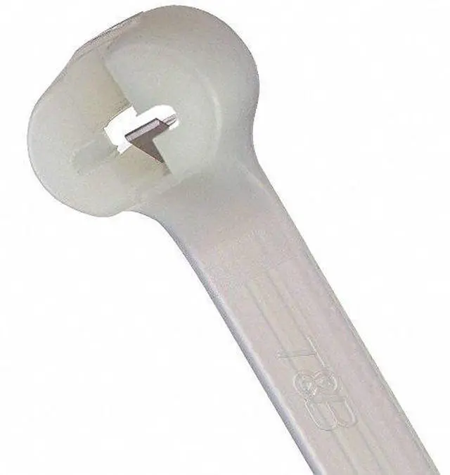Main image of TY-Rap(R) 18.00"L x 0.27"W Standard Indoor Cable Tie, Natural; Tensile Strength: 120 lb. - pkg. of 50
