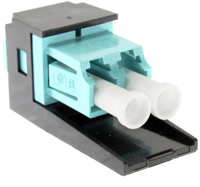 Main image of CMDSAQLCZBL Pan-Net Mini-Com Mod W/LC SR/SR Duplex Fiber Optic Adapter