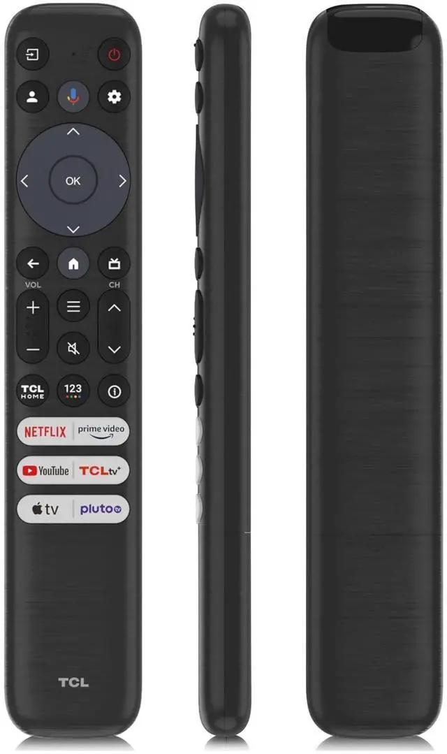 Main image of Replacement Voice Remote Control for TCL Google Smart TVs with Voice Control and 6 Shortcut Key (RC813)