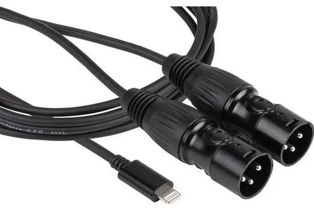 Main image of 5ft Lightning to Stereo XLR Cable by
