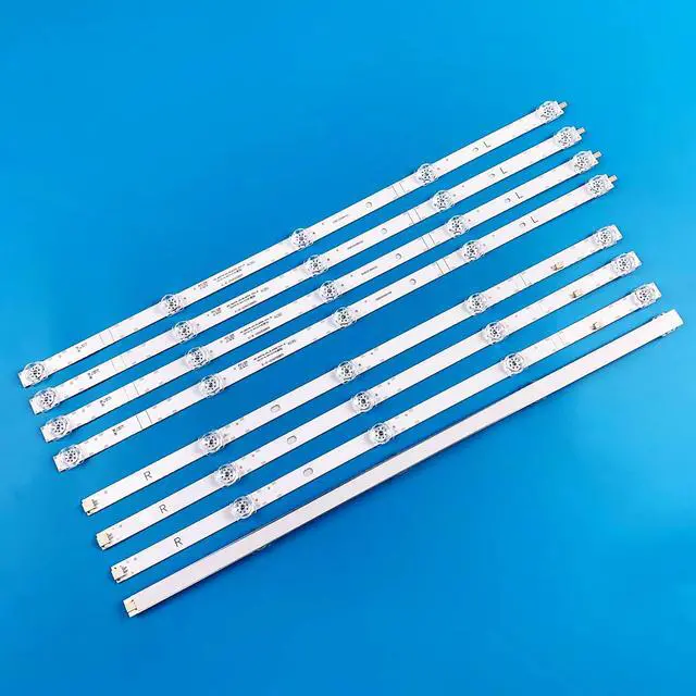 Alt view image 2 of 6 - 4 Pieces LED Backlight Strips for Samsung 55'' TV UN55TU7090G UN55TU7090 UN55NU7095 UN55NU7095G UN55NU7095G_4X9_2W_MCPCB 14MM_V0 E47 HG55AJ630UJJXZ HRS-XM55T46-4X9