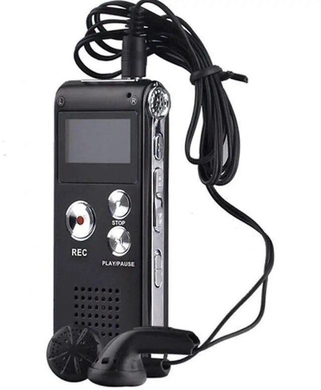 Main image of Paranormal Ghost Hunting Equipment Digital EVP Voice Activated Recorder USB New (8GB Black)