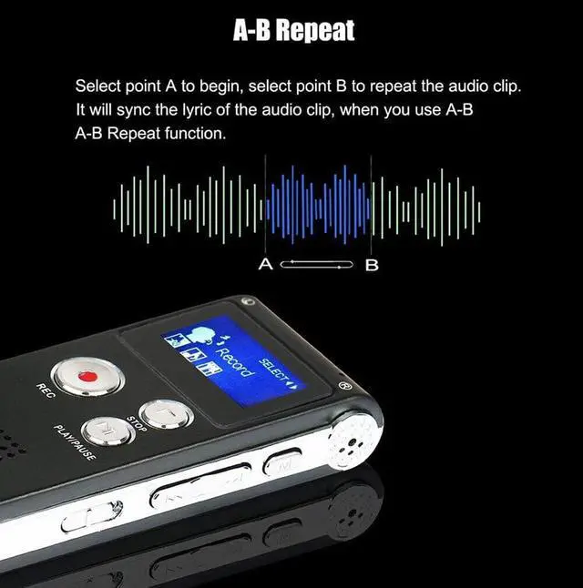 Alt view image 7 of 7 - Paranormal Ghost Hunting Equipment Digital EVP Voice Activated Recorder USB New (8GB Black)