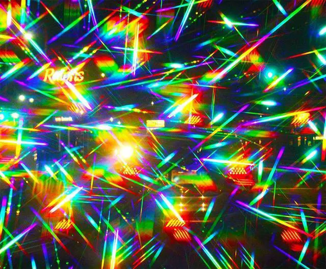 Alt view image 2 of 4 - Rainbow 3D Fireworks Glasses - Animal Design, Package of 25