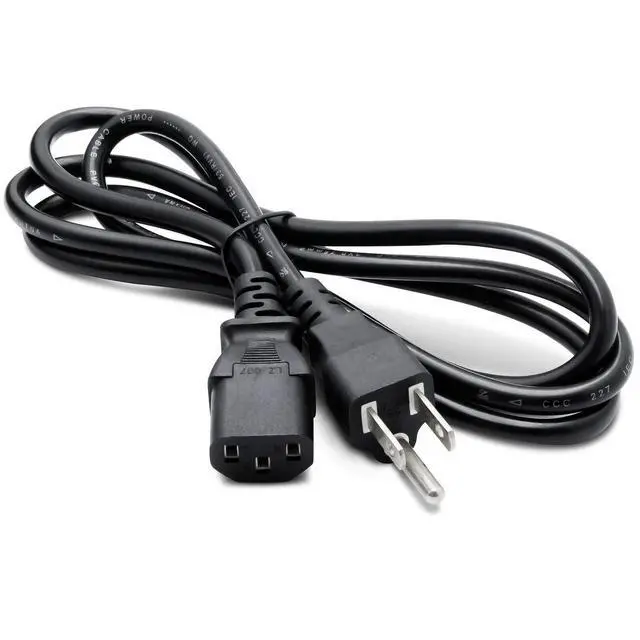 Alt view image 2 of 4 - 6ft AC Power Cord Cable Lead for Samson Resolv 65a Active Studio Monitor Speaker