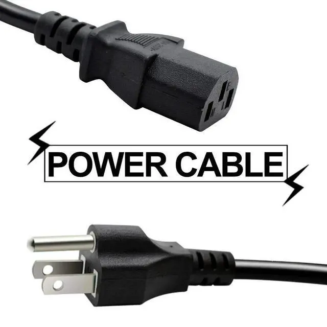 Alt view image 4 of 4 - 6ft AC Power Cord Cable Lead for Samson Resolv 65a Active Studio Monitor Speaker
