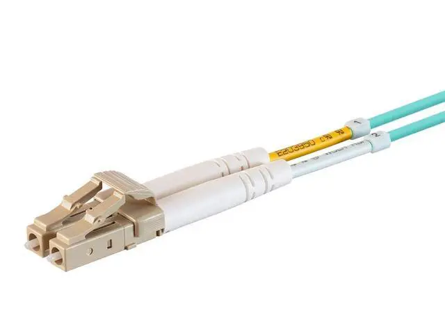 Alt view image 3 of 6 - OM4 Fiber Optic Cable - 5M (Meter) - LC/UPC-SC/UPC, Multi Mode, Duplex, 50/125 Type, 2.0mm, PVC