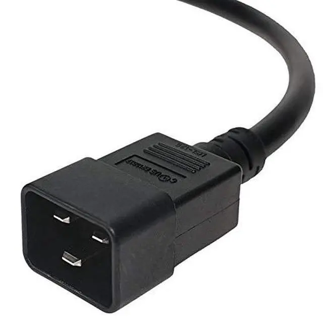 Alt view image 2 of 5 - 8ft IEC320 C20 to C21 12AWG 20A 250V SJT Power Cord Compatiblefor PDUs, UPSs and Servers