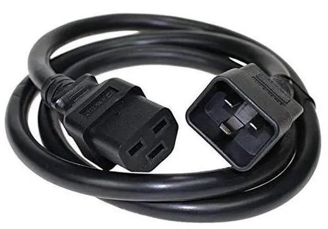 Main image of 8ft IEC320 C20 to C21 12AWG 20A 250V SJT Power Cord Compatiblefor PDUs, UPSs and Servers