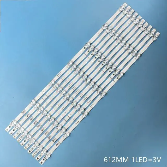 Alt view image 2 of 5 - LED Backlight Strips for CRH-BX65S1U523030T100791N LB6507T HD650S1U71-K1 Hisense: 65R6E1 65R7E 65R7E1 65LF711U20 LC-65N7104U