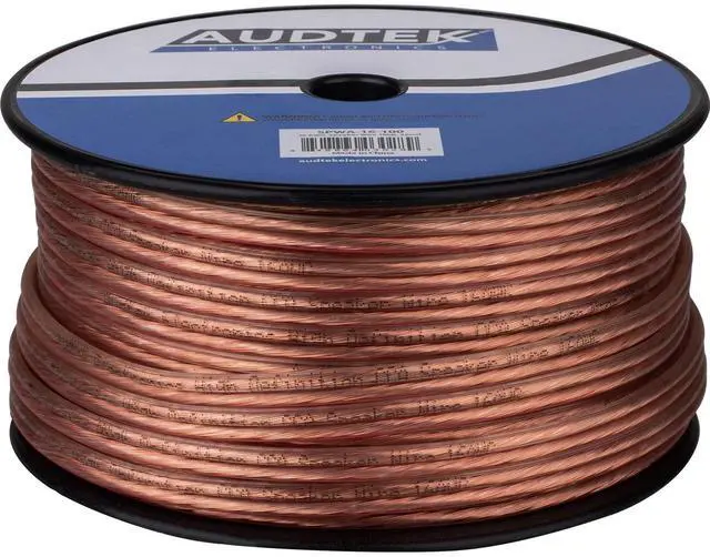 Main image of Audtek 100 ft. 16 AWG CCA Speaker Wire