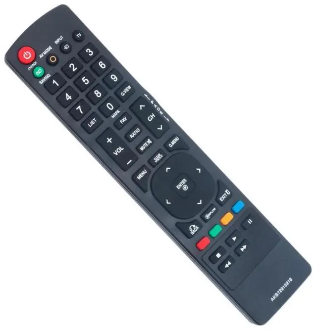 Alt view image 2 of 5 - AKB72915216 TV Remote Control for LG TV in Living Rooms or Rooms | No programming or pairing needed, Replacement Remote Compatible Models 32LD350 37LD465 42LD460 47LD460