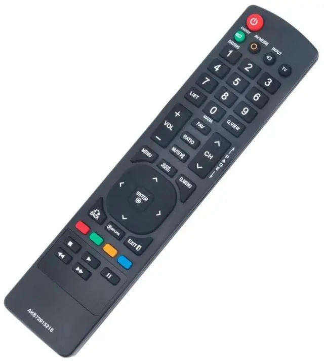 Alt view image 3 of 5 - AKB72915216 TV Remote Control for LG TV in Living Rooms or Rooms | No programming or pairing needed, Replacement Remote Compatible Models 32LD350 37LD465 42LD460 47LD460