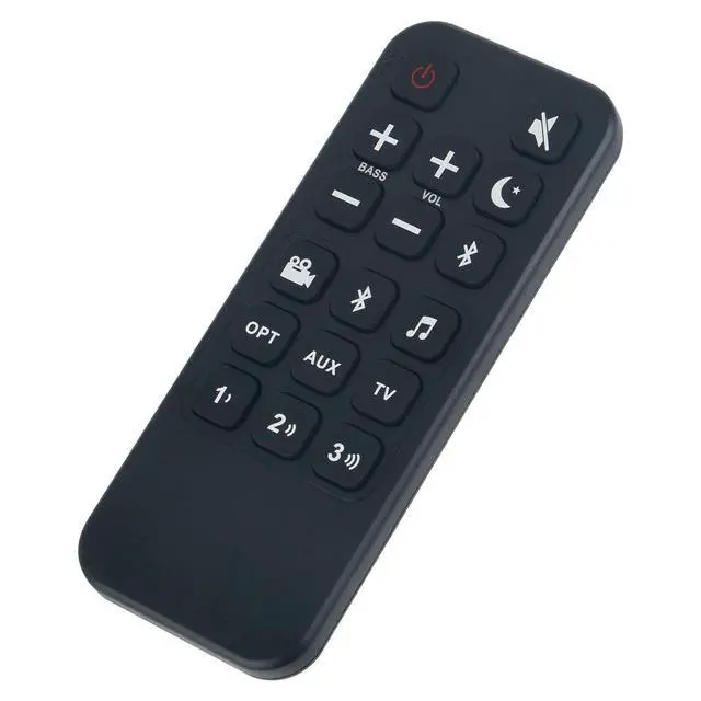 Alt view image 2 of 3 - Replacement Remote Control for Polk Audio Signa S1, S2, S3, S4 Sound Bars - No Programming Required - Infrared - 2x AAA Alkaline Batteries (Not Included)