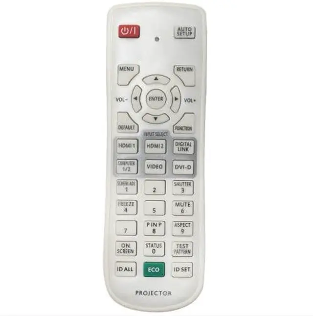 Alt view image 2 of 3 - N2QAYA000126 Replace Remote Control Compatible with Panasonic Projector PT-RZ570 PT-RZ570W PT-RZ570B