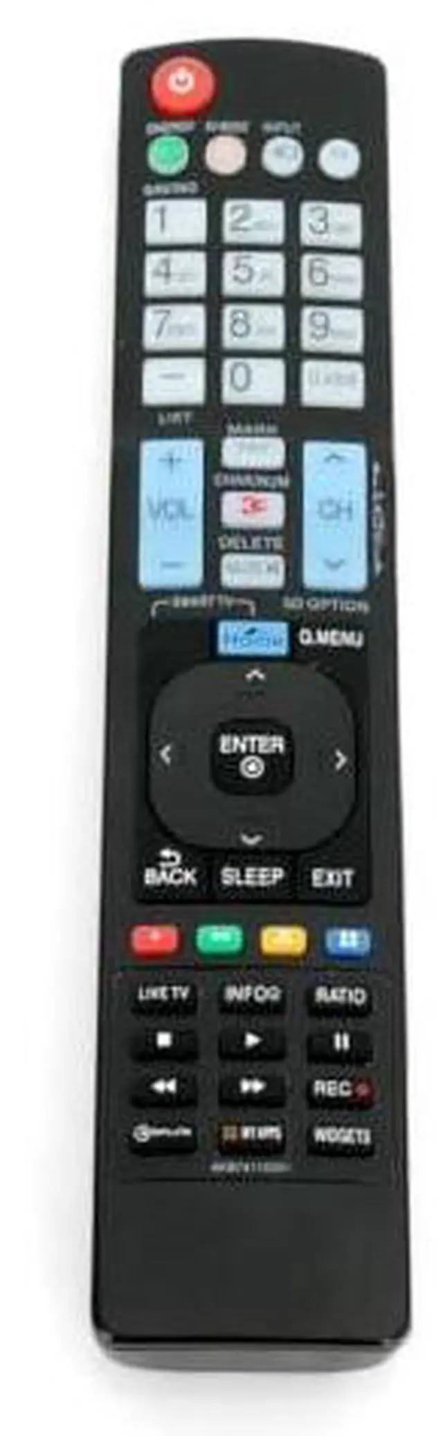 Alt view image 4 of 4 - AKB74115501 TV Remote Control for LG TV in Living Rooms or Rooms | Replacement Models AGF76692626 AKB69680409 AKB72914207 AKB72914278 AKB72915206 AKB73615321 AKB73615337