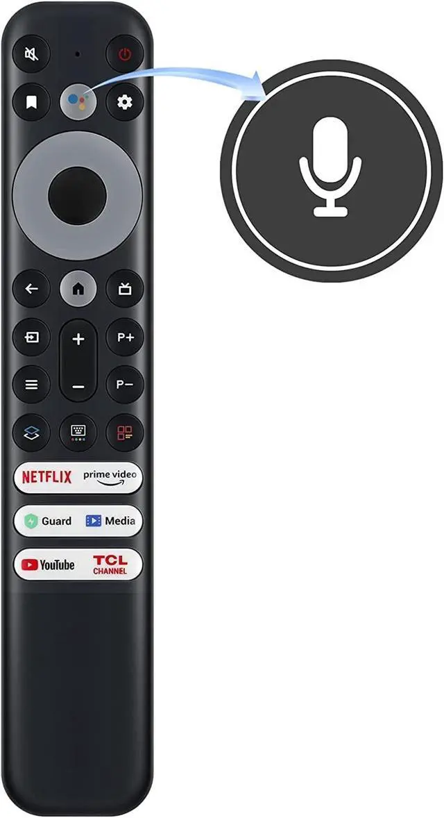Alt view image 3 of 5 - Replacement Remote Control for TCL Android TV RC902V Remote 40S330 32S330 43S434 50S434 55S434 65S434 70S430 75S434 43S446 50S446 50S546 55S446 55R646 55S546 65S446