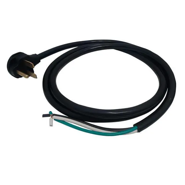 Alt view image 4 of 7 - NEMA 6-30P to Roj 6 10-Gauge 3-Wire Appliance and Power Tool Cords | 8 Feet | Replacement SJTW Power Cord with Open End