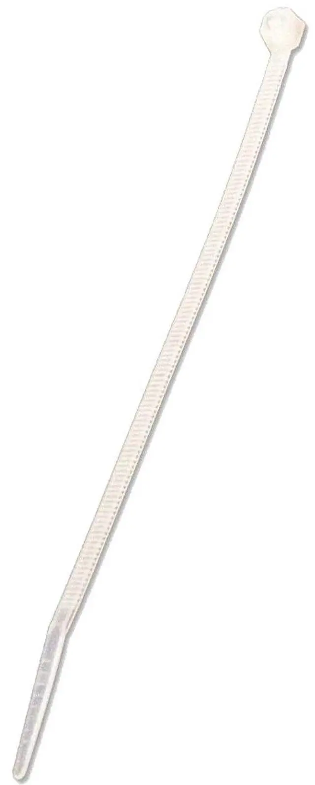 Main image of 14 Inch Nylon Cable Wire Zip Tie 40 lbs - Natural White 1000 Pack Lot Pcs Qty