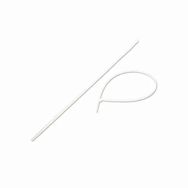 Alt view image 2 of 4 - 14 Inch Nylon Cable Wire Zip Tie 40 lbs - Natural White 1000 Pack Lot Pcs Qty