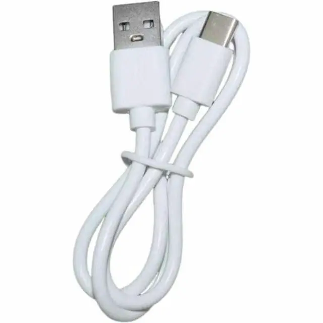 Alt view image 3 of 3 - 1FT USB-A to USB-C Power Delivery Cable - White